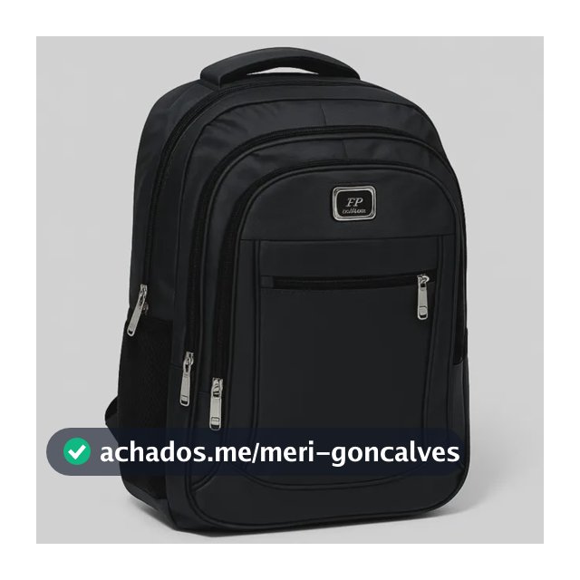 Mochila Grande Alça Reforçada Resistente Faculdade Trabalho