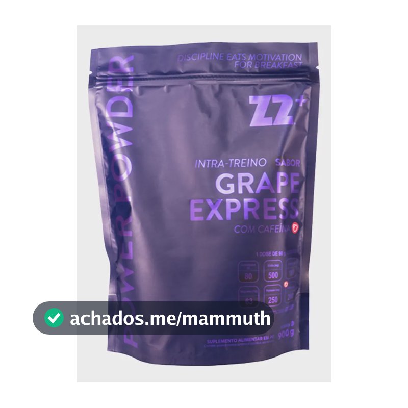 Suplemento em pó Z2 Performance Z2+ Carboidratos Power Powder sabor Grape Express x 900g