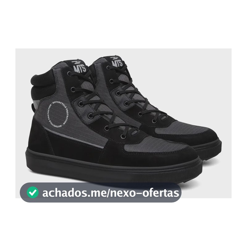 Tênis Mts Asphalt - Bota Motociclista Tênis Moto
