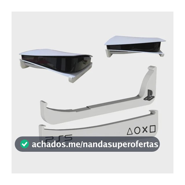 Suporte Horizontal Compatível C/ Ps5 Slim C/ Disco Play5