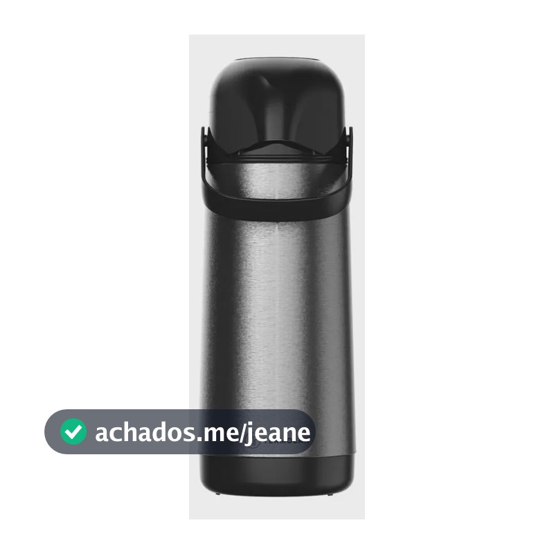 Garrafa Termica Café Bomba Pressão 1l Inox Lumina Termolar