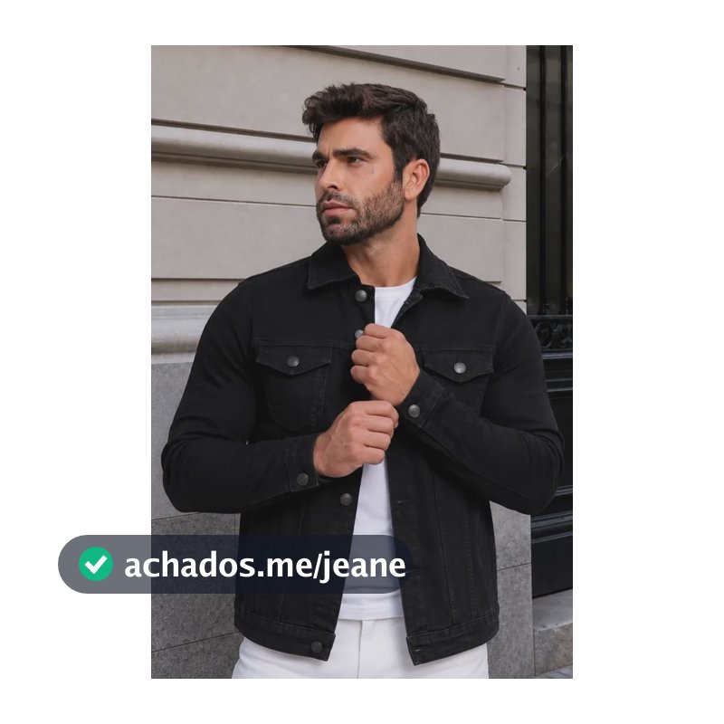 Jaqueta Masculina Jeans Sarja Slim Fit Coloridas Versátil