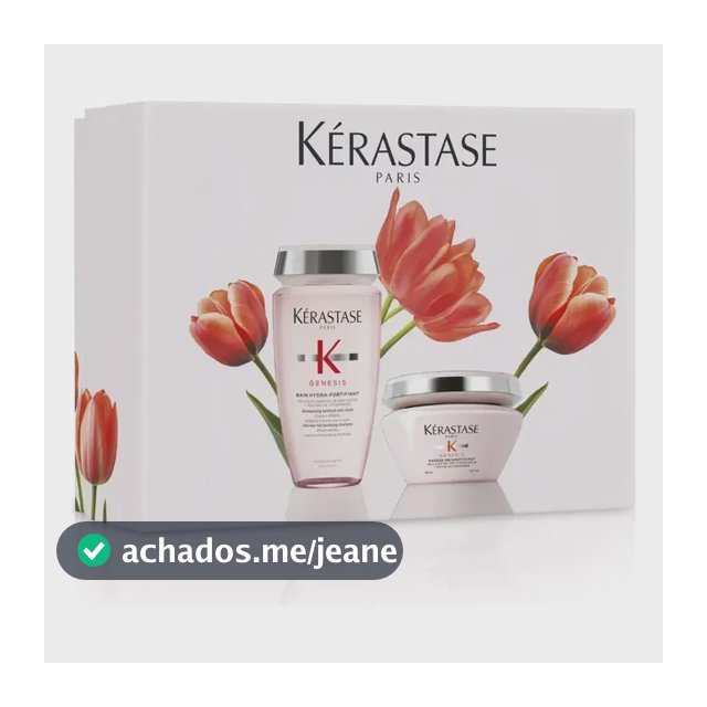 Kit Kérastase Genesis - Shampoo Hydra 250ml + Máscara 200g