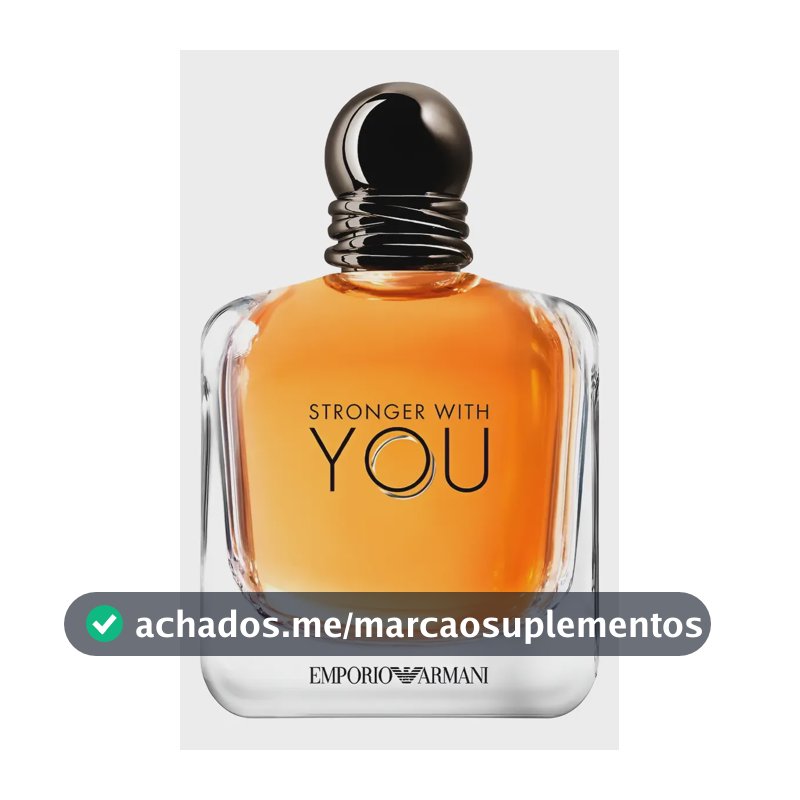 Giorgio Armani Stronger With You Edt Perfume Masculino 100ml