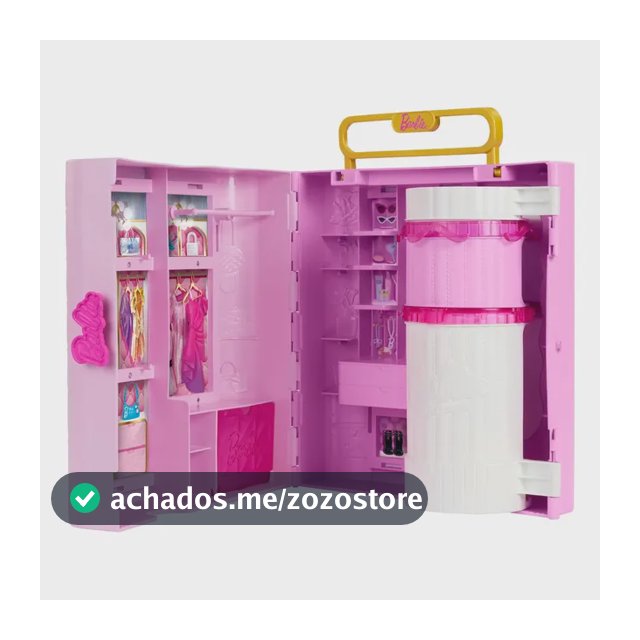 Barbie Conjunto De Brinquedo Closet Deluxe Style Multicolorido