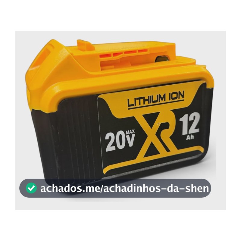 Bateria Para Dewalt 20v 12ah Compativel Com Parafusadeiras