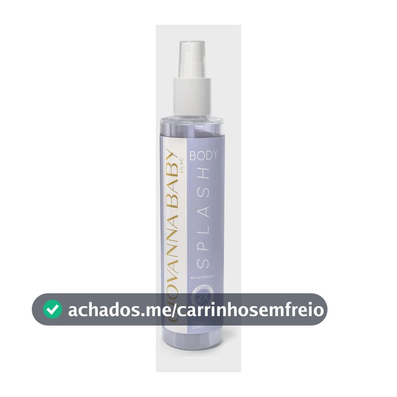 Body Splash Desodorante Giovanna Baby Lilac 260ml