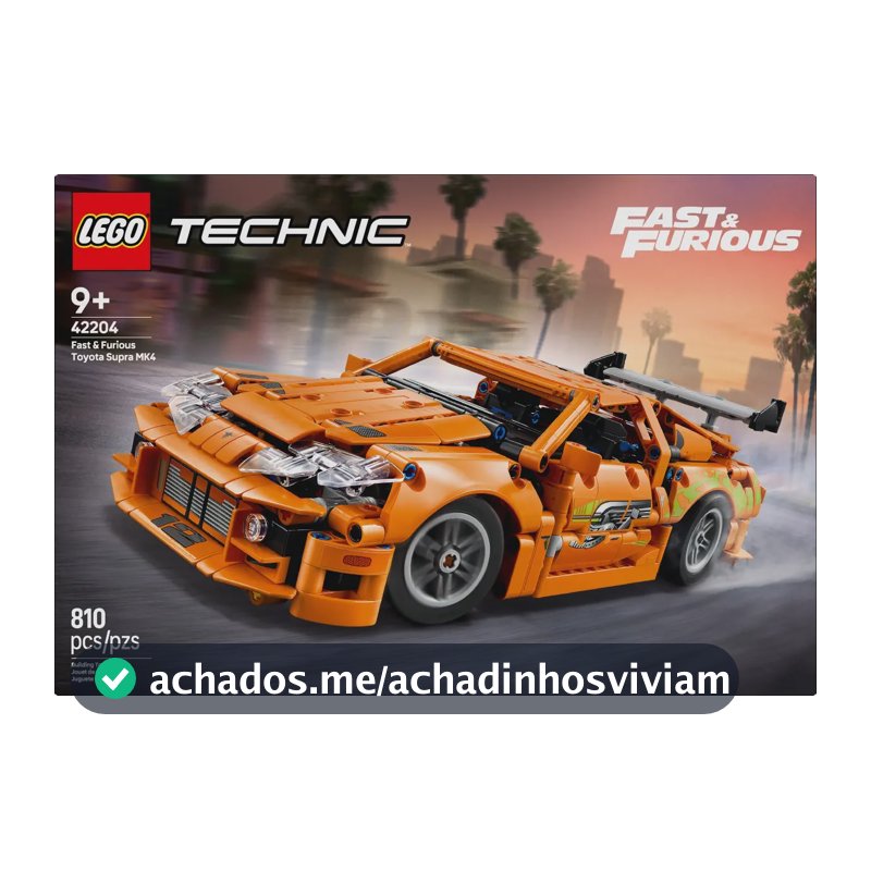Lego® Technic Fast And Furious Toyota Supra Mk442204 810 Técnica