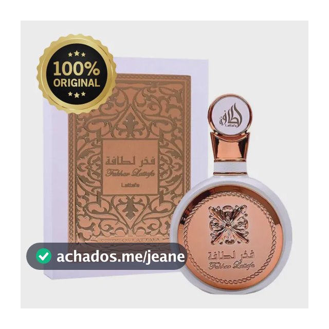 Perfume Lattafa Fakhar Rose Gold Feminino 100 Ml Original Com Garantia Árabe Nota Fiscal