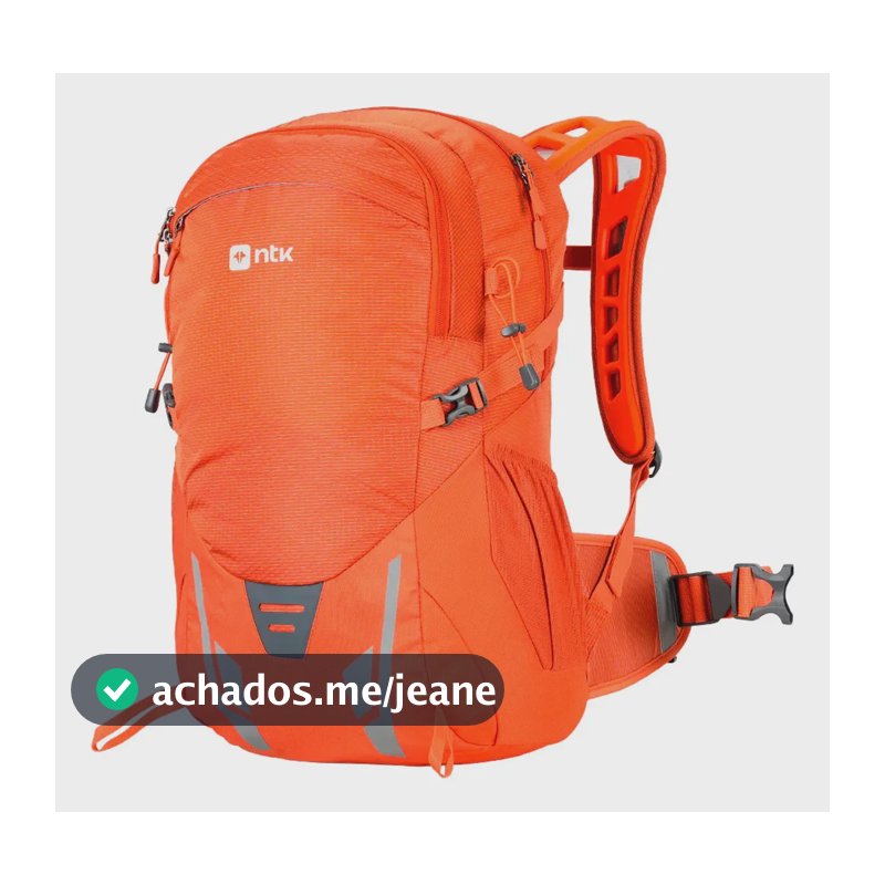 Mochila Camping Attack Air X 30l C/capa Chuva Laranja Ntk Laranja
