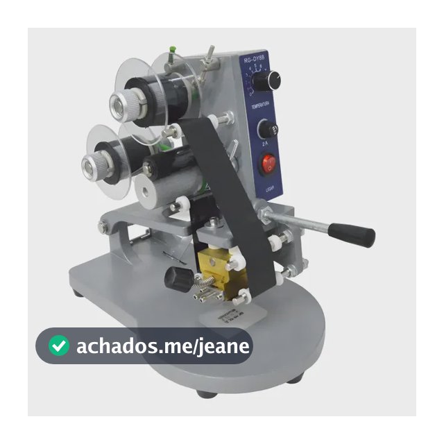 Datador De Embalagem - Datador Manual - Datadora Validade