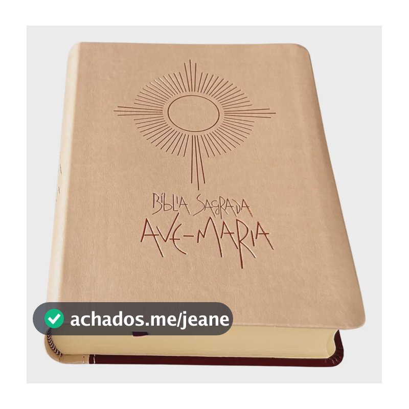 Bíblia Sagrada - Capa Eucaristia, de Editora Ave-Maria. Editorial Editora Ave-Maria, tapa mole, en português (2020)