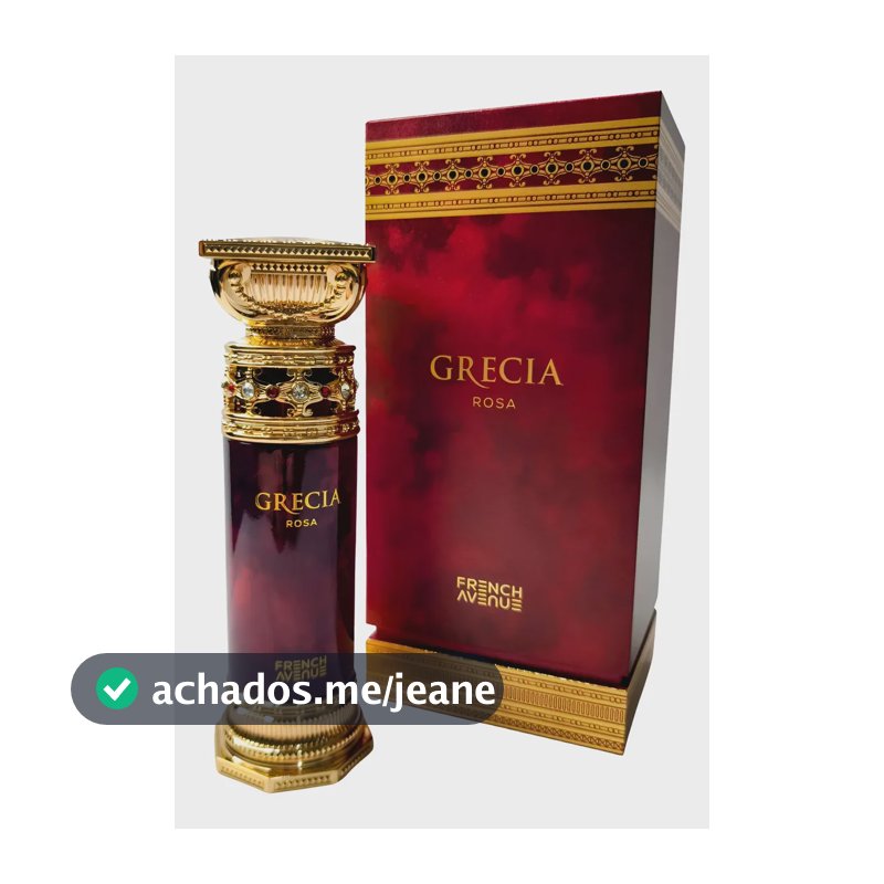 Perfume French Avenue Grecia Rosa Extrait De Parfum 100ml