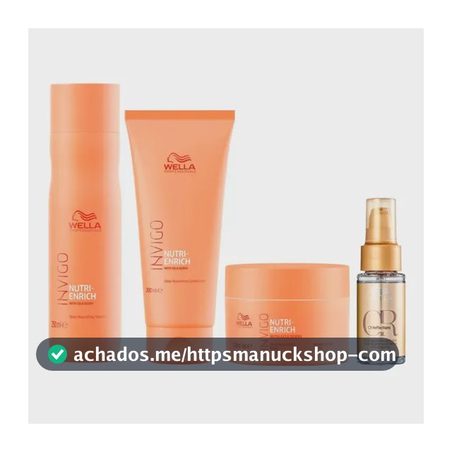 Shampoo, Condicionador, Máscara E Óleo - Wella