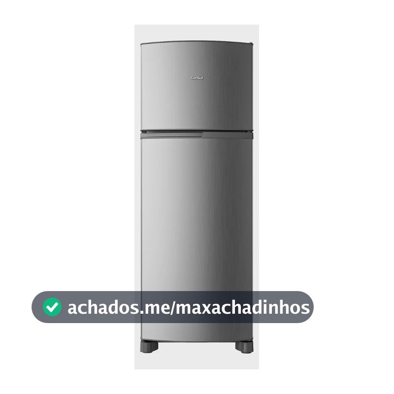 Geladeira Consul Frost Free 333 Litros Duplex Inox - CRM40MK