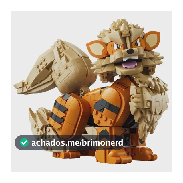 Lego Pokémon Conjunto De Construção 72160 1190 Arcanine
