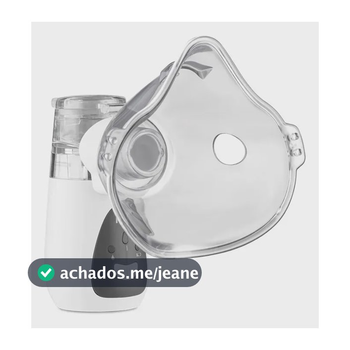 Inalador Mesh Air Flow Multi Saúde Recarregável USB Portátil Silencioso Para Adultos E Crianças Com Tecnologia Mesh - HC151