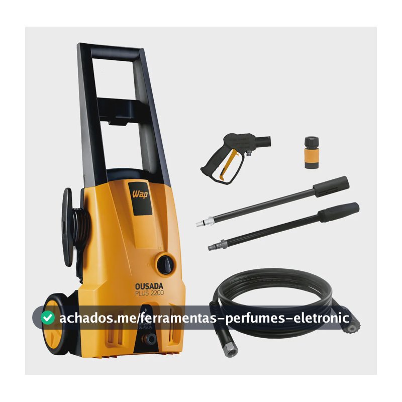 Lavadora de Alta Pressão WAP Ousada Plus 2200 1500W de Potência 1750 PSI