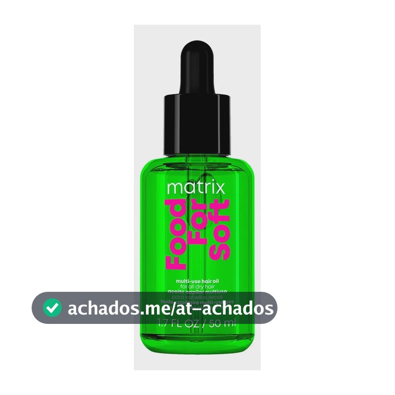 Óleo Hidratante Cabelo Seco Food For Soft 50 ml Matrix