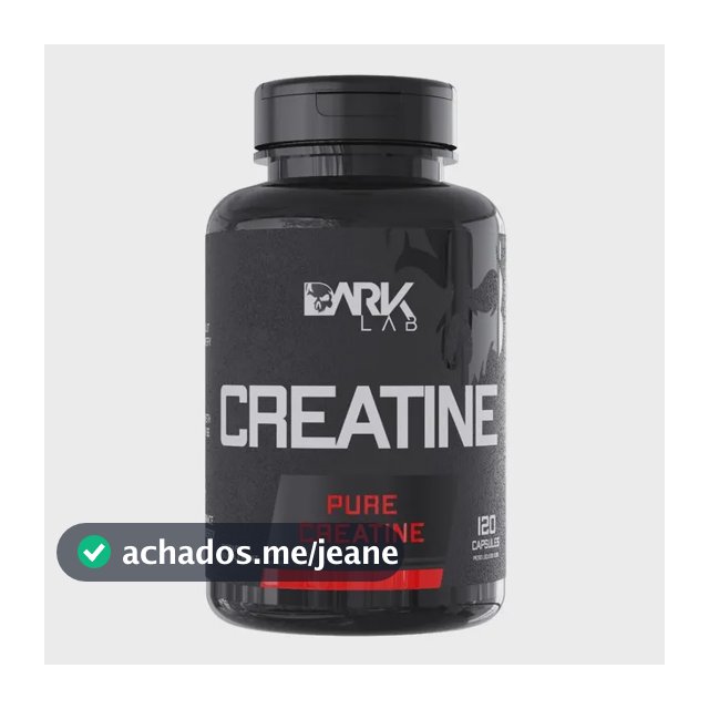 Creatina Dark Lab Premium em cápsula Sem sabor de 120 un