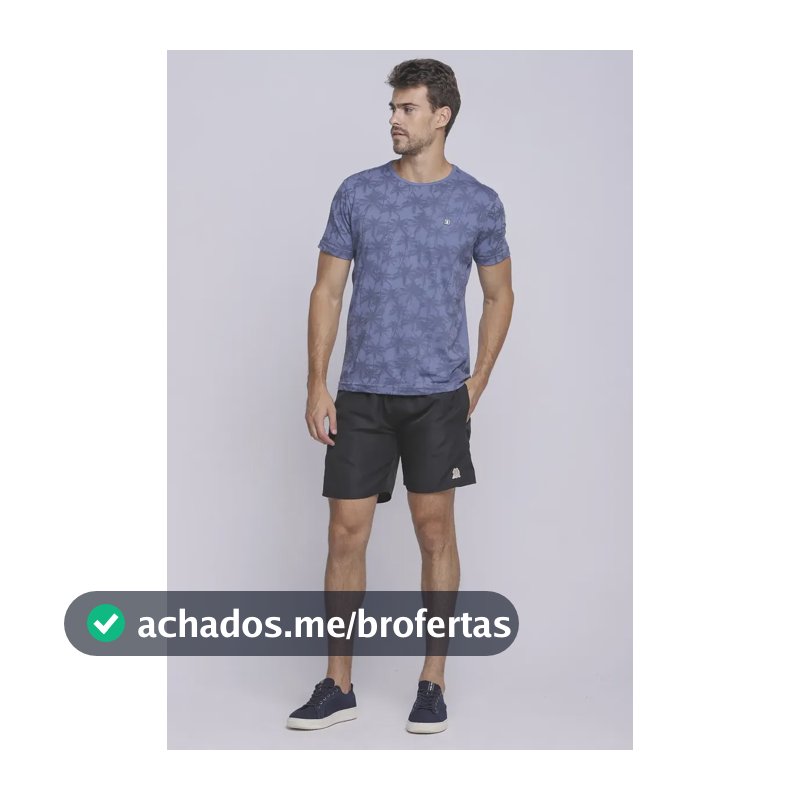 Short Vôlei Masculino Polo Wear Preto M