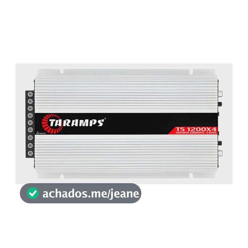 Modulo Taramps Ts1200x4 1200w 2 Ohms