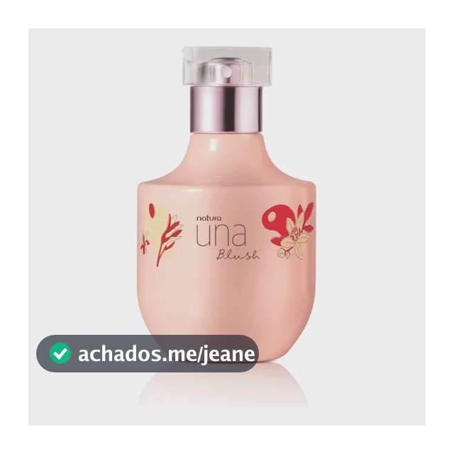 Deo Parfum Natura Una Blush Feminino 75ml
