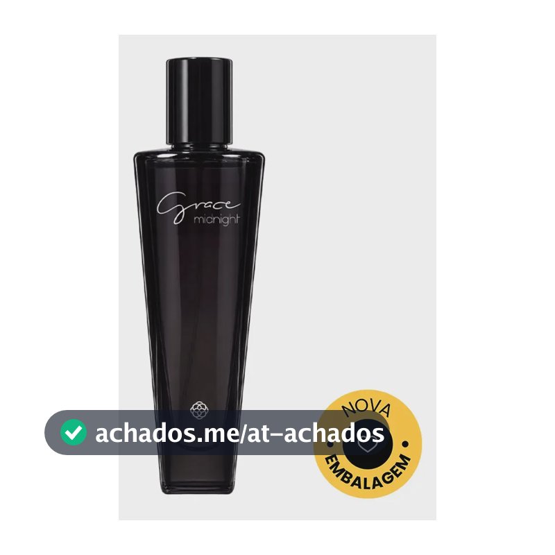 Perfume Feminino Grace Midnight Hinode Frasco Antigo 100ml