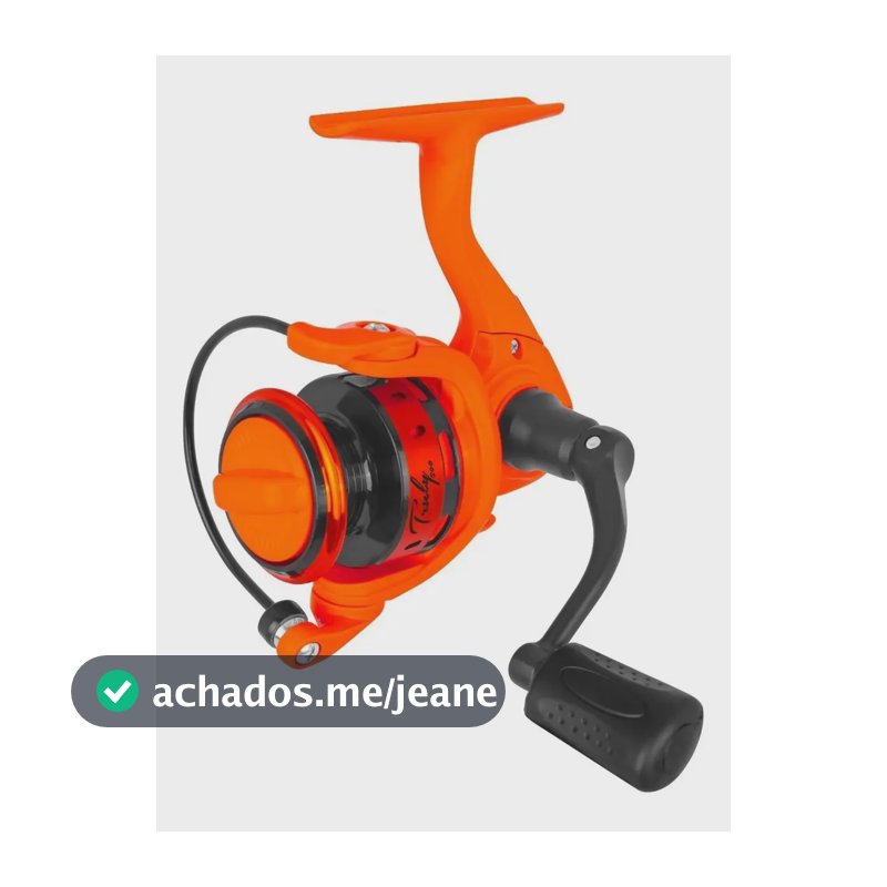 Molinete Saint TR500 6 Rolamentos Ultra Light Laranja