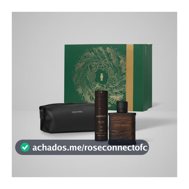 Kit Presente Natal Pais Boticário Uomini