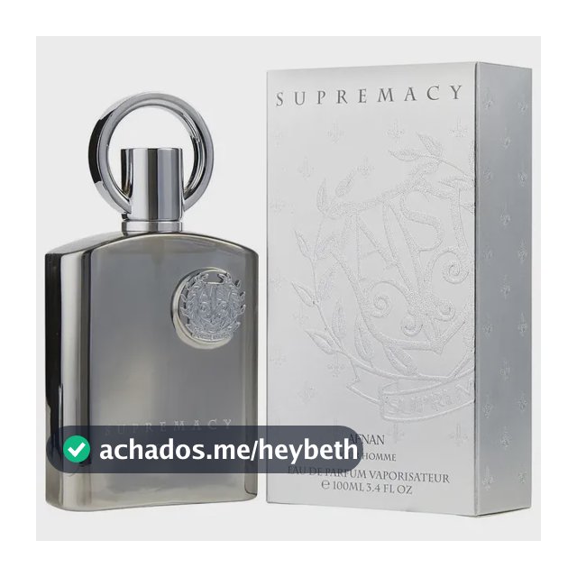 Afnan Supremacy Silver Masculino Deo Cologne