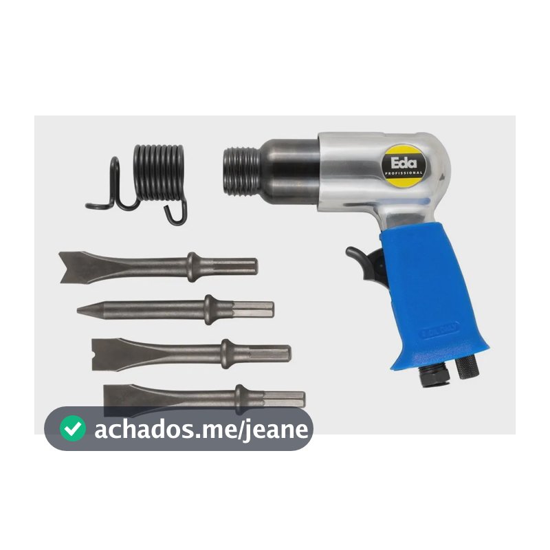Martelete Pneumático Eda Profissional 8PK 4500 BPM