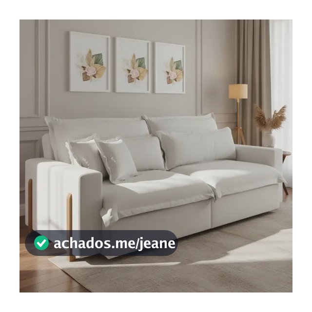 Sofá Retrátil Reclinável Davi Molasensacadas 1,90mts Premium