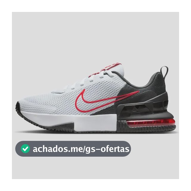 Tênis Nike Air Max Alpha Trainer 6 Masculino Branco/preto 41 Br