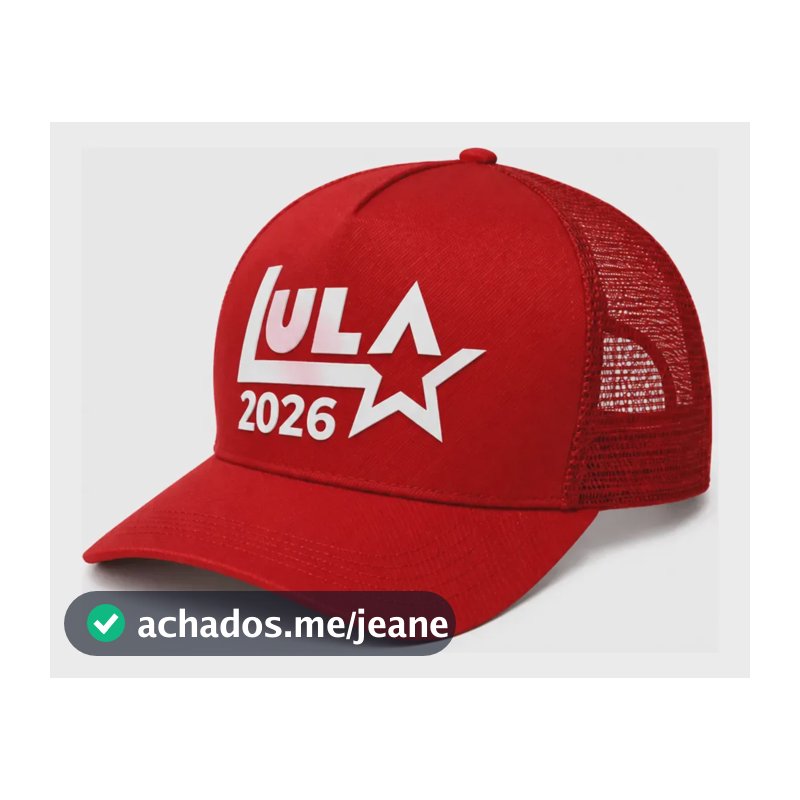Boné Lula 2026 Presidente