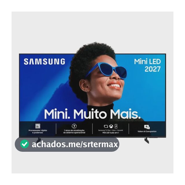 Samsung Smart TV 65" Mini LED 4K M75H 26/2027