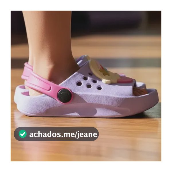 Sandália Slide Infantil Papete Leve Confortável Unisex Cores