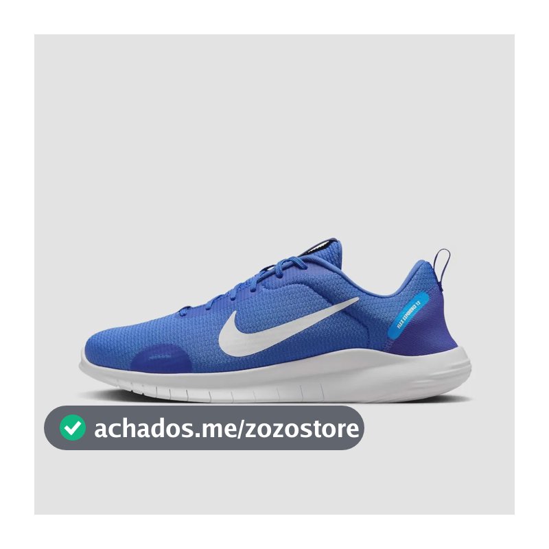 Tênis Nike Flex Experience Run 12 Masculino Azul/branco 41 Br