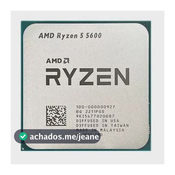 Processador Amd Ryzen 5 5600 Oem Sem Cooler