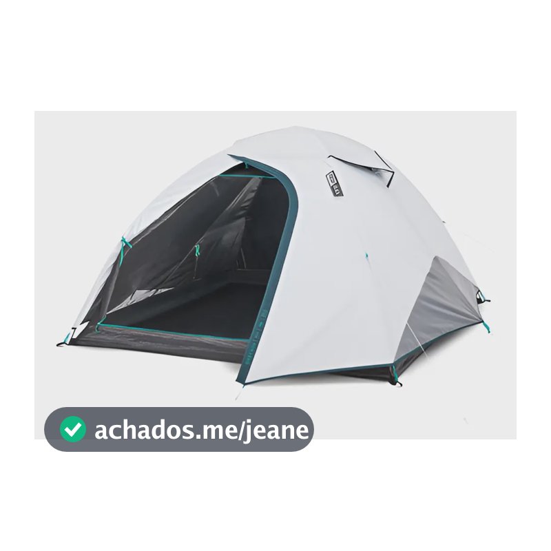 Barraca De Trilha Mh100 - 3 Pessoas Cor Preto