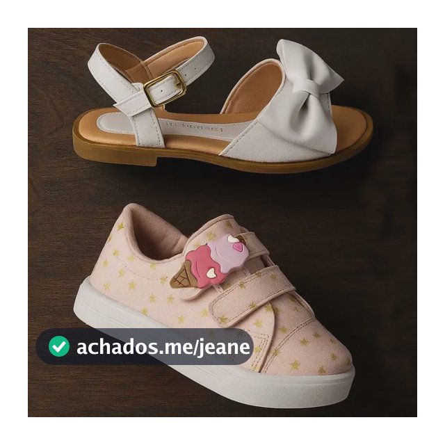 Kit Tenis Infantil Menina Sandalia Festa Blogueirinha Casual