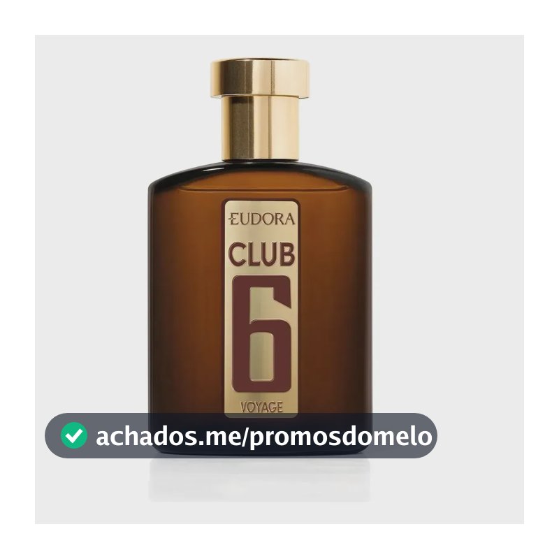 Club 6 Voyage Desodorante Colônia 95ml