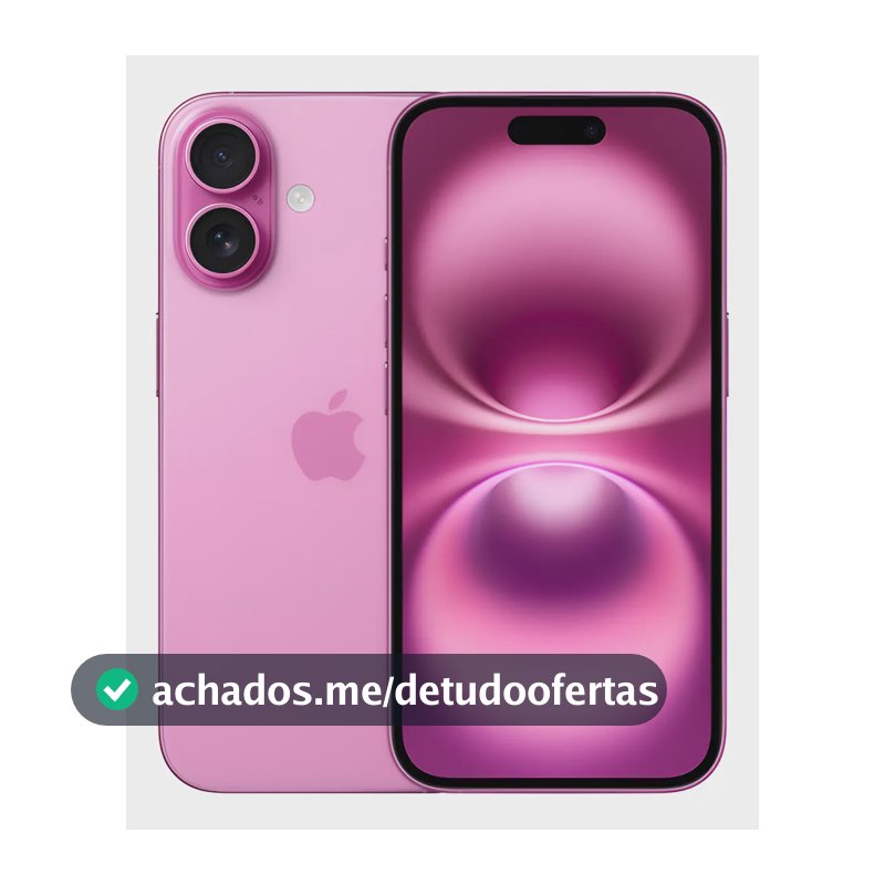 Apple iPhone 16 (256 GB) - Rosa - Distribuidor Autorizado