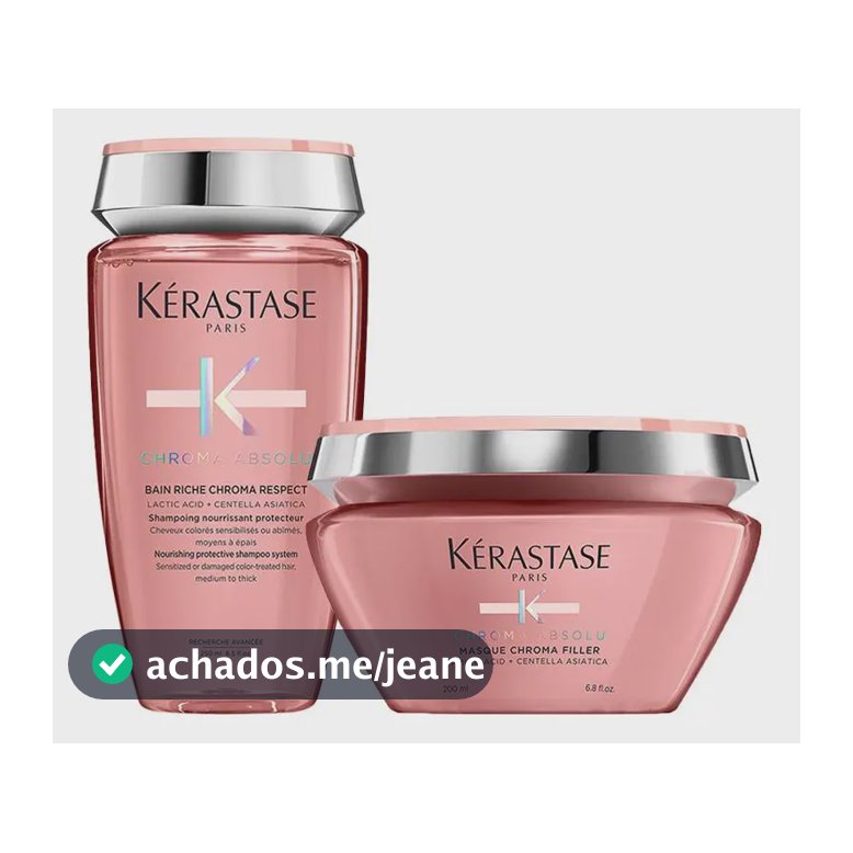 Kérastase Chroma Absolu Shampoo Riche E Máscara
