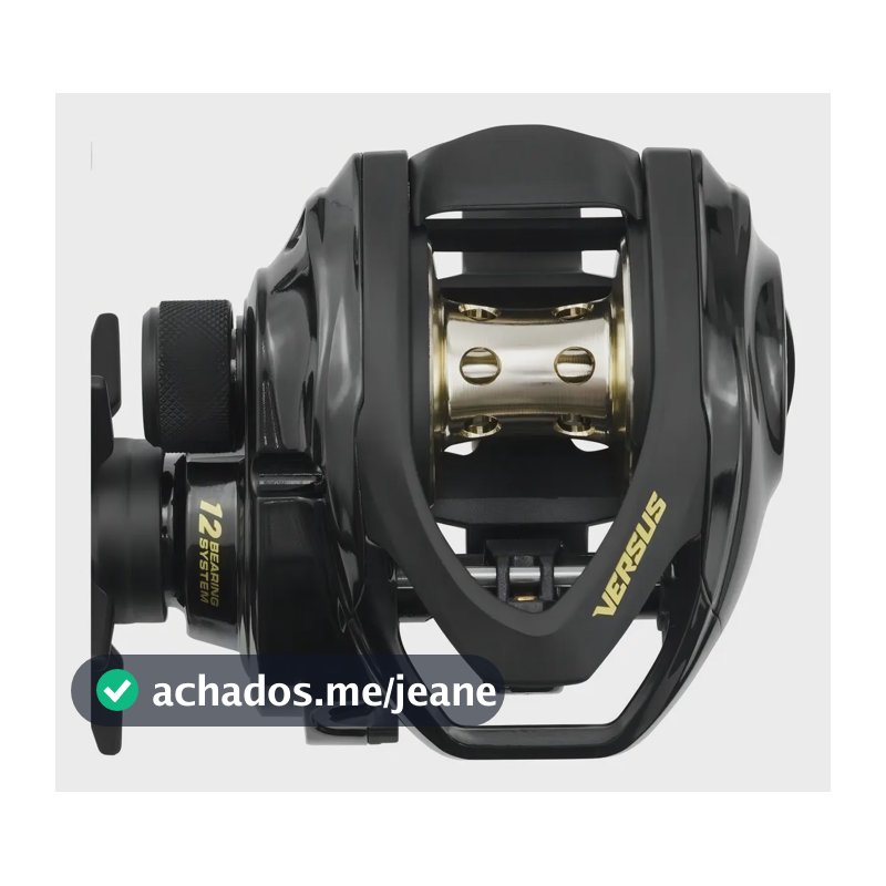 Carretilha Marine Sports Versus 12000 R 8.1 Esquerda 12 Rolamentos Freio Magnético