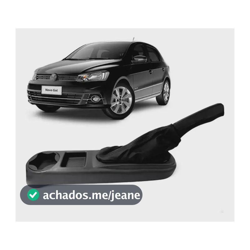 Prolongador Console Gol Voy Sav G4 G5 G6 C/ Coifa Freio Mão