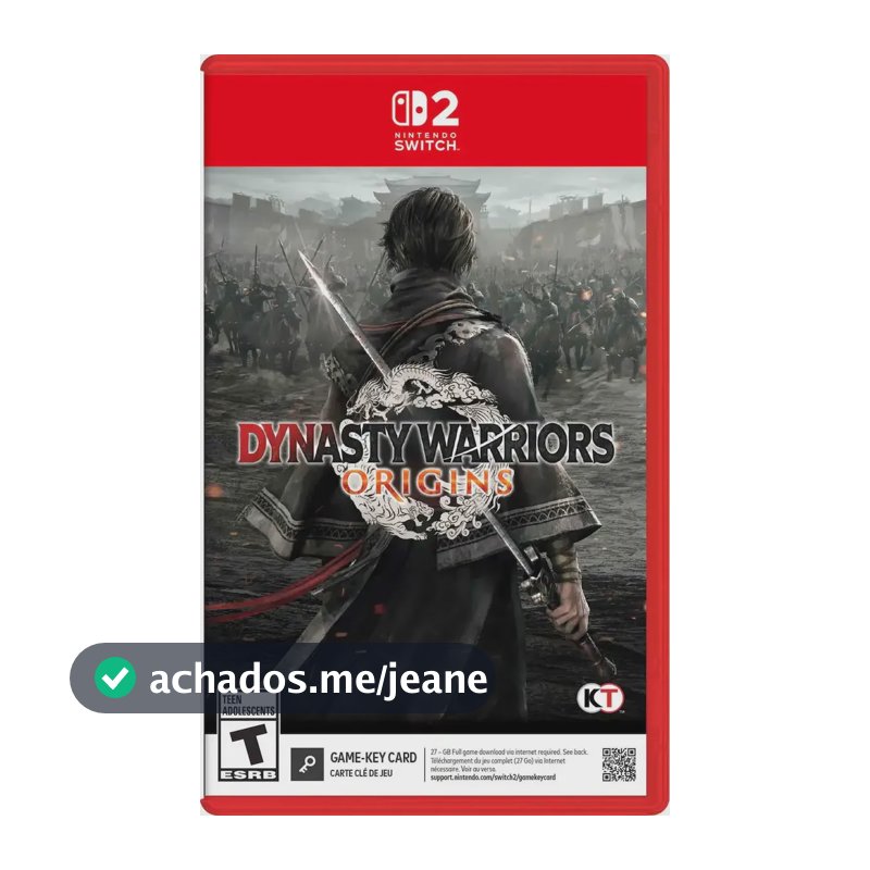 Dynasty Warriors Origins Switch 2
