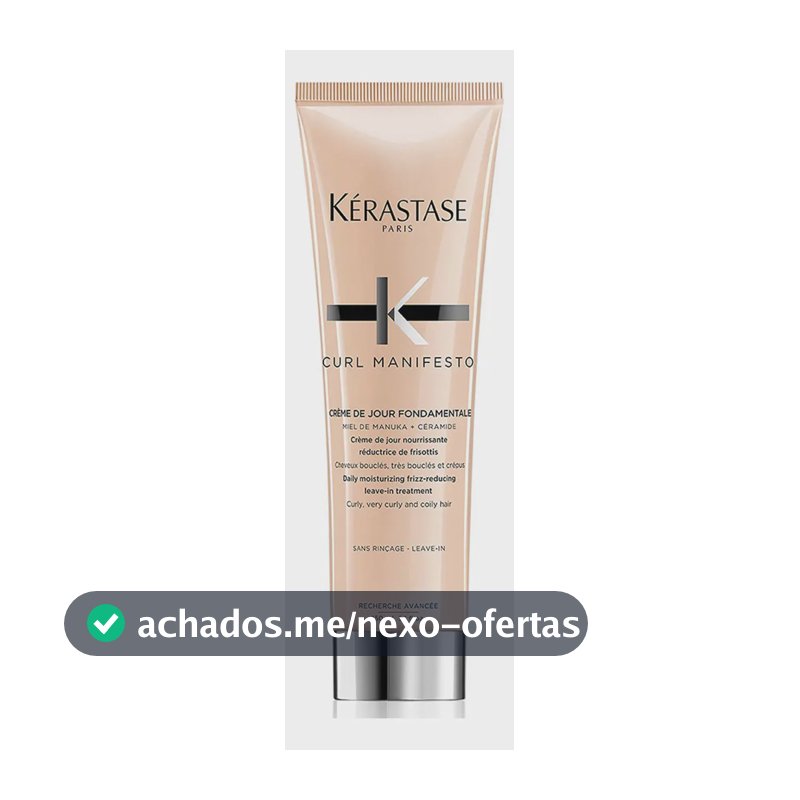 Kérastase Curl Manifesto Creme De Jour Fondamentale, Cabelo Cacheado e Encaracolado, 150ml