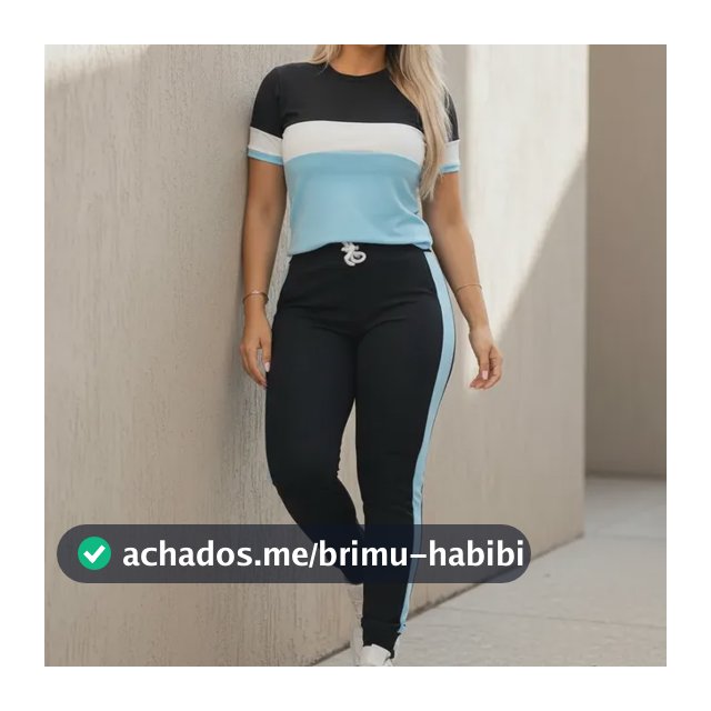 Conjunto Feminino Calça E Blusa Plus Malha Crepe Alfaiataria
