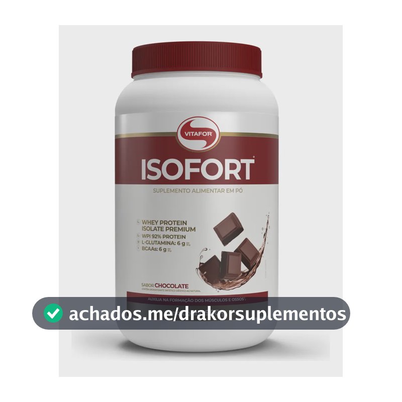 Isofort Chocolate 900g Vitafor Chocolate